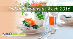 Dubai Restaurant Week 2016