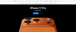 Apple website image